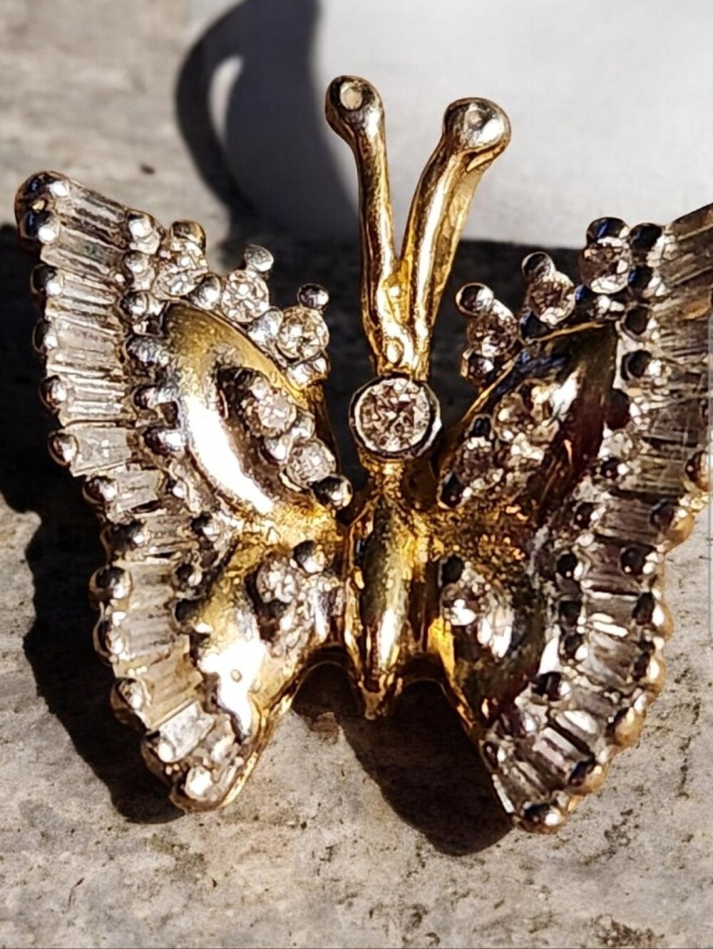 14KADL ( Stamped) Vintage Butterfly Pendant ■ Read Impo Info Below》 No Offers!!